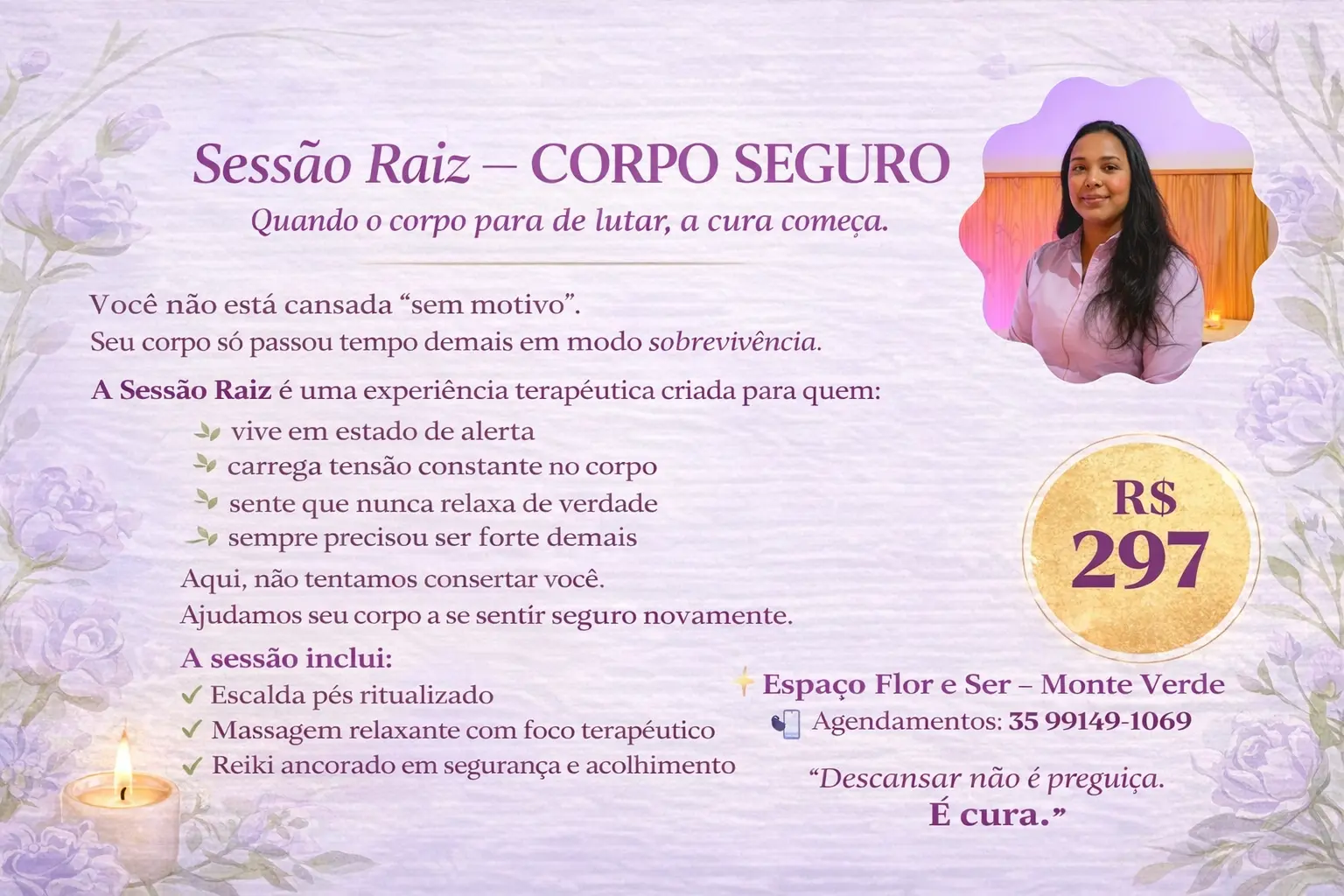 Espaço Flor e Ser - Massagem Terapêutica